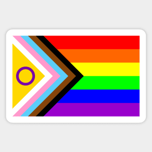 Progress Pride Flag Sticker